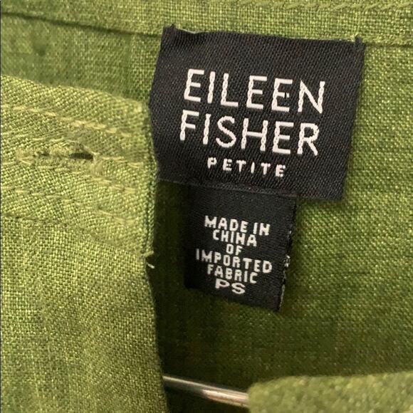 EILEEN FISHER IRISH LINEN SKIRTSUIT SIZE PS - Picture 5 of 10